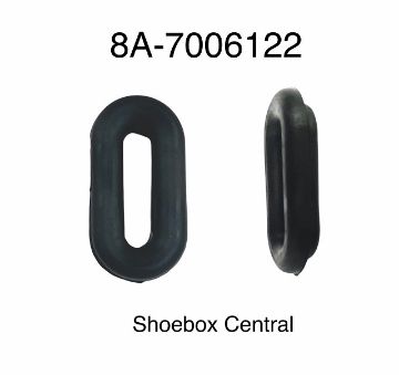 1949-1950-1951-ford-glove-box-door-check-arm-rubber-grommet 8A-7006122 1949 1950 1951 1952 1953 1954 Ford Glove Box Compartment Rubber Check Arm Grommet