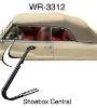 WR-3312 1949 1950 1951 Mercury Convertible Wing Vent Window Rubber Seals Weatherstrip Gaskets