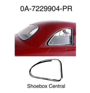 0A-7229904-PR 1949 1950 1951 Ford Club Coupe Quarter Window Rubber Seal Weatherstrip