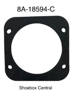 8A-18594-C 1949 1950 1951 Ford Heater Box Unit to Firewall Gasket Rubber Seal Pad Foam