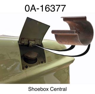 0A-16377 1950 1951 Ford Gas Fuel Filler Door Spring
