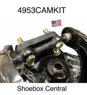 4953CAMKIT Camber Kit Installation Photo 2 1949 1950 1951 1952 1953 Ford Shoebox Mercury