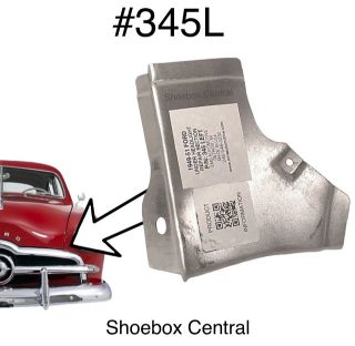 345L 1949 1950 1951 Ford Left Headlight Head Lamp Rust Repair Patch Panel
