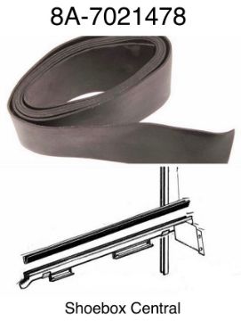 1949-1950-1951-ford-mercury-glass-setting-rubber-tape-material 8A-7021478 1949 1950 1951 Ford Mercury Glass Setting Tape Rubber Setting Material