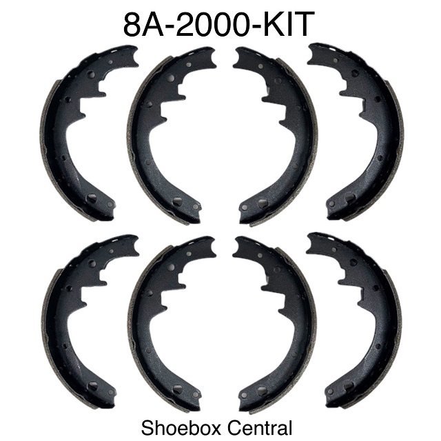 8A2000KIT 1949 1950 1951 Ford Complete Brake System Overhaul Rebuild