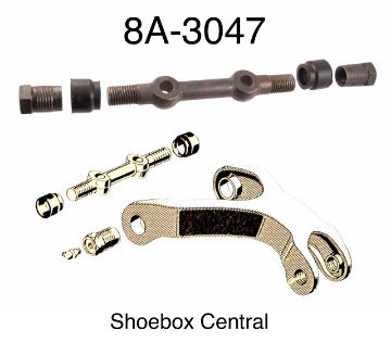 1949-1950-1951-1952-1953-ford-upper-control-arm-shaft-bushing-kit-new 8A-3047 1949 1950 1951 1952 1953 Ford car Upper A Control Arm Rebuild Repair Kit