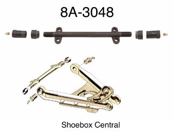 1949-1950-1951-1952-1953-ford-lower-control-arm-shaft-bushing-kit-new 8A-3048 1949 1950 1951 1952 1953 Ford Car Lower Control A Arm Shaft Bushing Rebuild Repair Kit