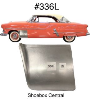 336L 1952 1953 1954 Ford Car Left Driver Side Lower Fender Patch Panel