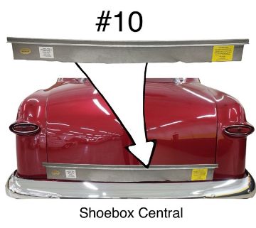 1949-1950-1951-ford-below-trunk-lid-rust-repair-panel #10 EMS 1949 1950 1951 Ford Below Under Deck Trunk Boot Lid Rust Repair Patch Replacement Panel
