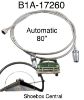 B1A-17260 1951 Ford Shoebox Passenger Car Ford-O-Matic Automatic Transmission Speedometer Cable