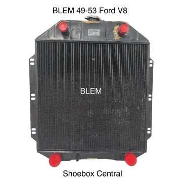 Blemished 1949 1950 1951 1952 1953 Ford Shoebox V8 Four 4 Core Radiator