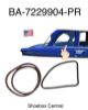 BA-7229904-PR Google 1952 1953 1954 Ford Business Coupe Quarter Window Seals Rubber Weatherstripping