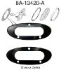8A-13420-A web 1949 1950 Ford Car Tail Light Lamp Body Housing to Body Quarter Panel Rubber Pad Gasket Seal Pair New.jpg