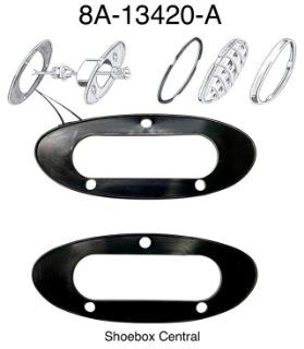 8A-13420-A web 1949 1950 Ford Car Tail Light Lamp Body Housing to Body Quarter Panel Rubber Pad Gasket Seal Pair New.jpg