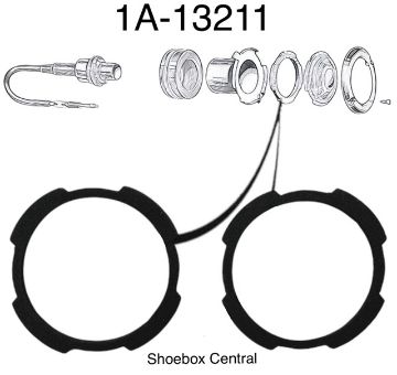 1a-13211-1951-ford-shoebox-park-parking-light-turn-signal-indicator-lens-gaskets-seals-foam-rubber 1A-13211 web 1951 Ford Car Park Parking Light Turn Signal Indicator Lens Gaskets Seals Foam Rubber Pads Pair New.jpg