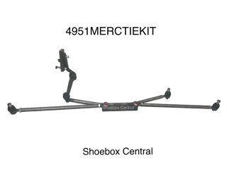 4951MERCTIEKIT 1949 1950 1951 Mercury Steering Linkage Upgrade Tie Rod Kit