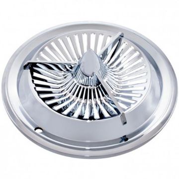 C5055 3 bar 50's style flipper polara hub cap wheel cover
