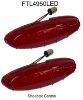 FTL4950LED 1949 1950 Ford Shoebox Car 33 LED 12 Volt Tail Light Lights Assembly Pair Set Kit