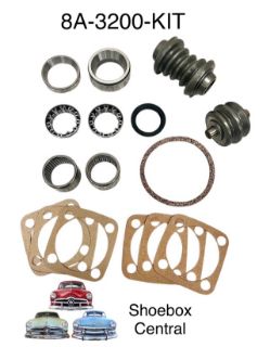 8A-3200-KIT 1949 1950 1951 Ford Shoebox Passenger Car Steering Gear Box Rebuild Overhaul Kit