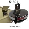 S1301 1949 1950 1951 Ford Shoebox Passneger Car Locking Gas Fuel Petrol Chrome Cap Lid